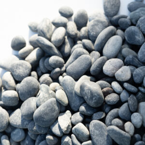 beach pebbles black 8/16 mm