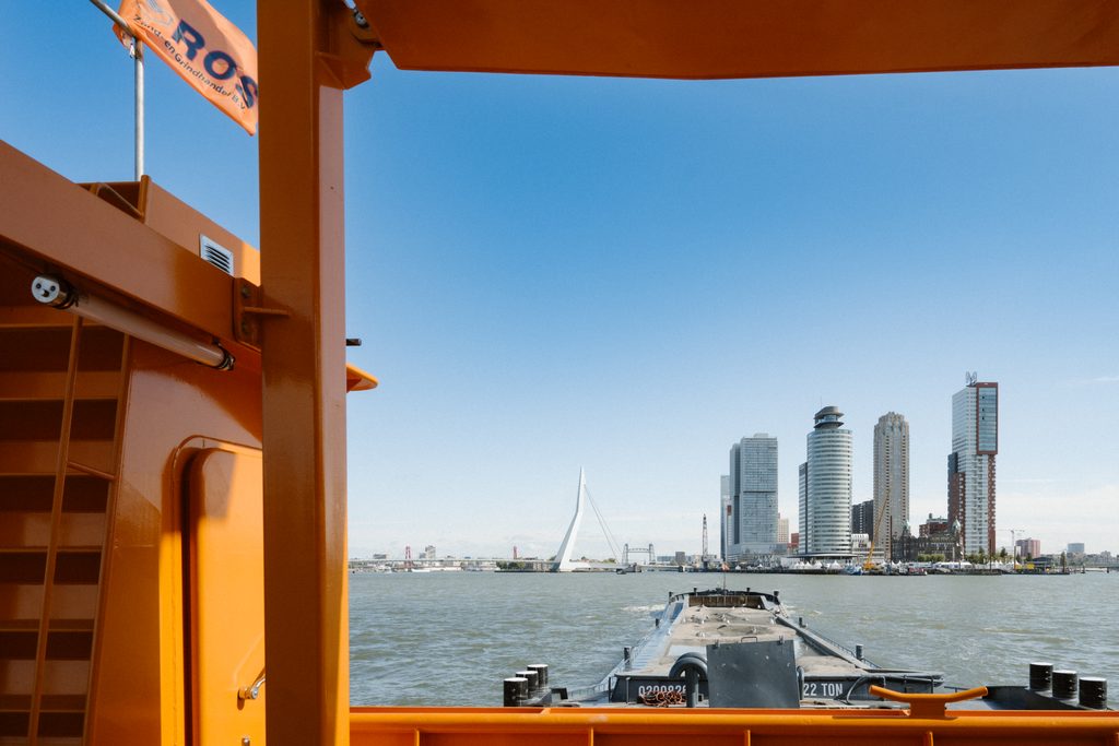 boot met zand